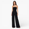 Strapless Wide-Leg Jumpsuit with Pockets — Day to Evening