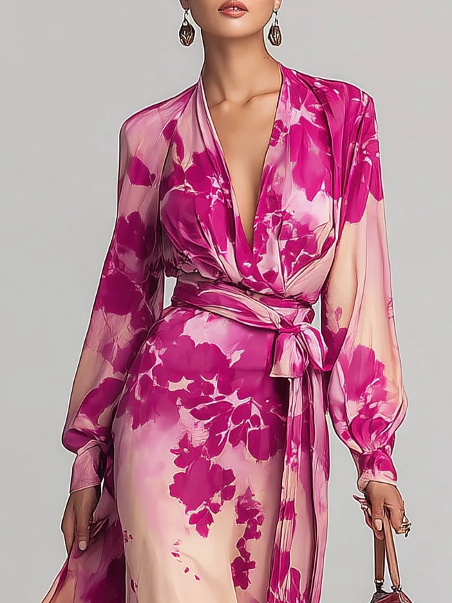 Women's Chiffon Maxi Dress
