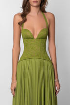 Women's Corset Maxi Dress