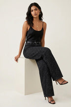 Women's Denim Jeans High Waist Straight