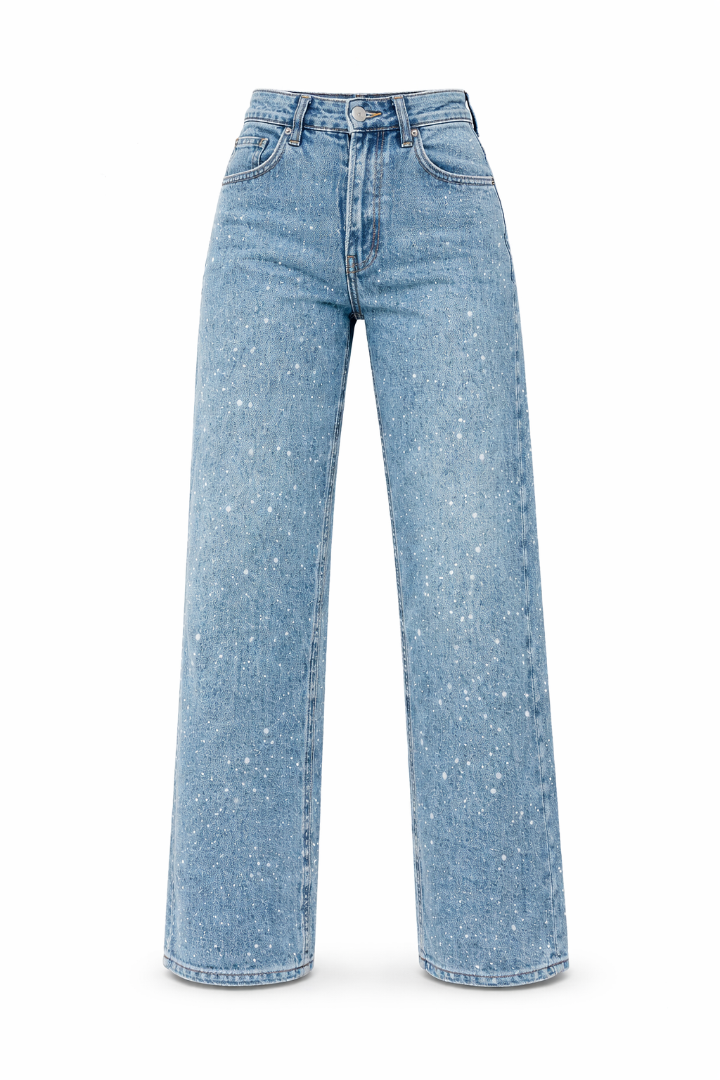 Women's Denim Jeans High Waist Straight