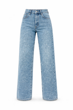 Women's Denim Jeans High Waist Straight