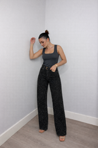 Women's Denim Jeans High Waist Straight