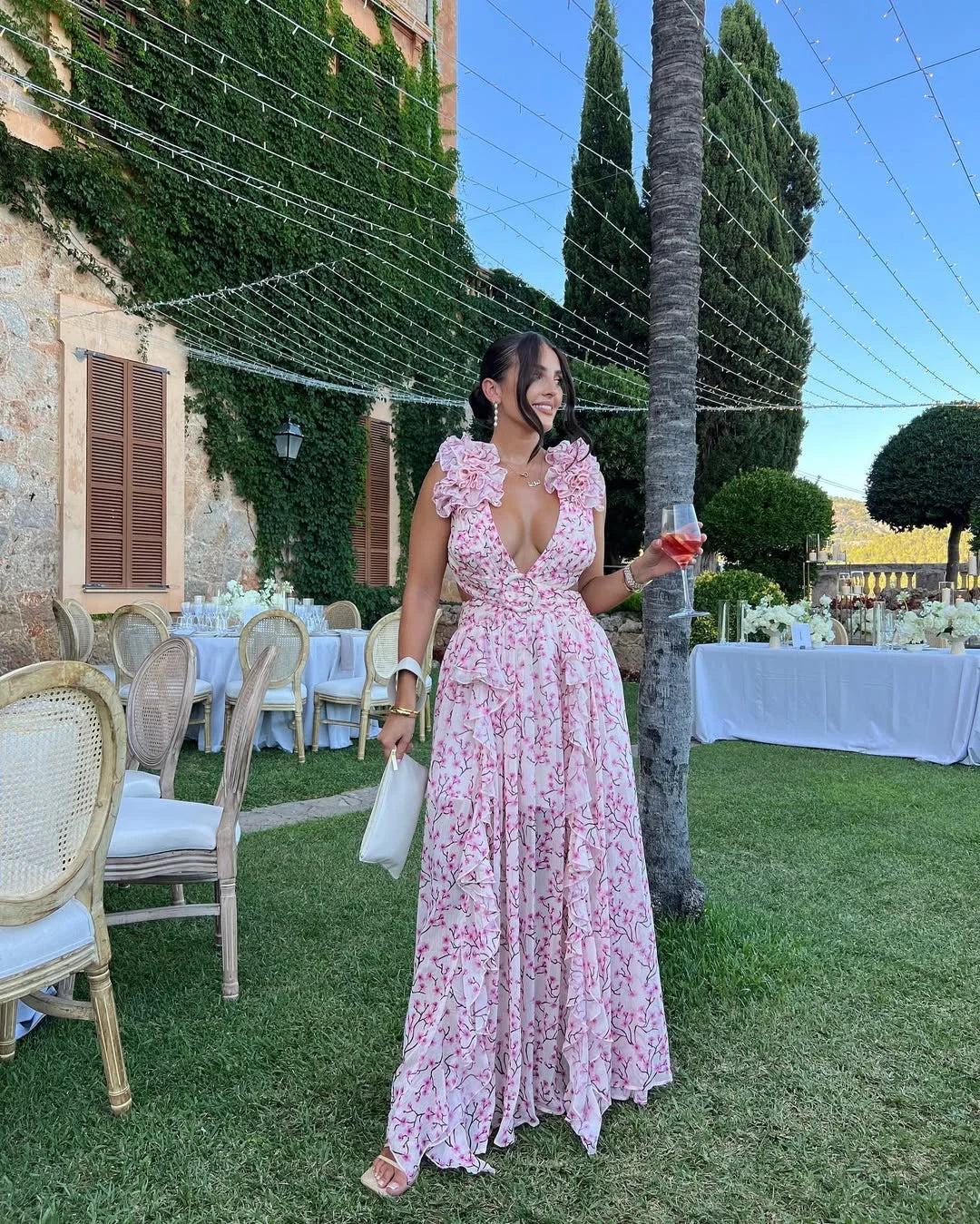 Women's Floral Maxi Dress