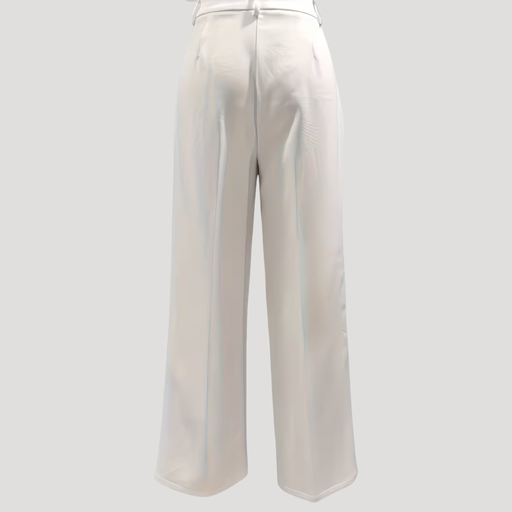 Women's High Waisted Wide Leg Trousers