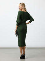 Women's Knit Midi Dress