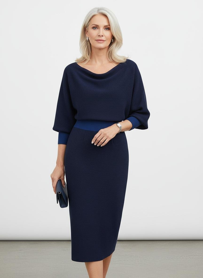 Women's Knit Midi Dress