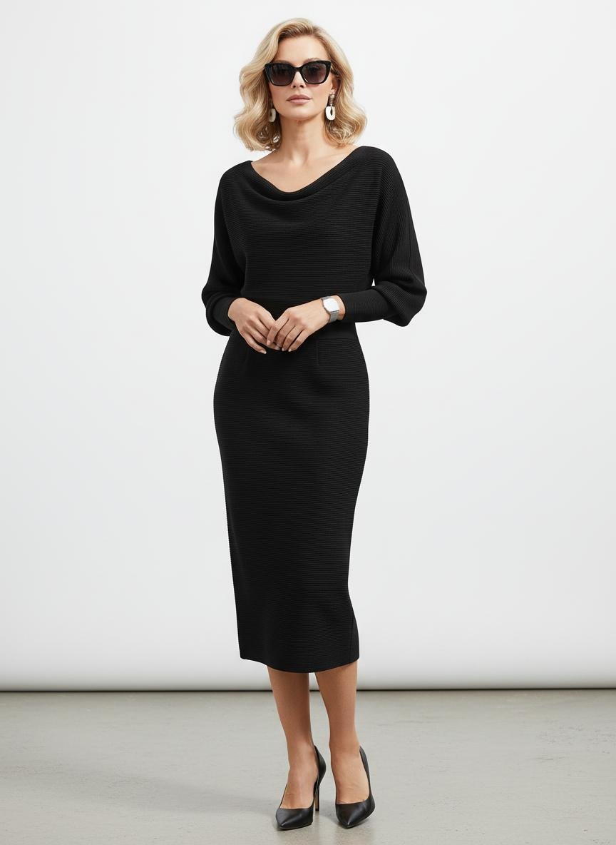 Women's Knit Midi Dress