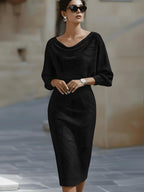 Women's Knit Midi Dress