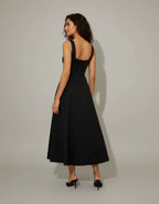 Women's Sleeveless Midi Dress