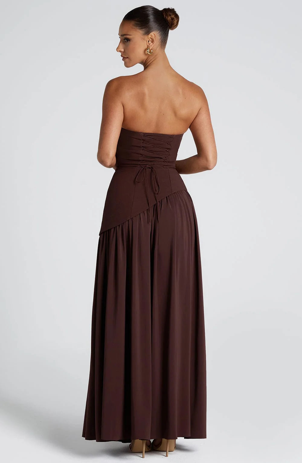 Women's Strapless Evening Dress
